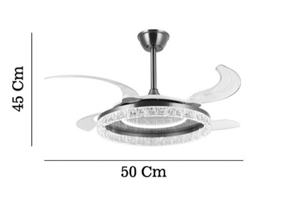 Lucea Panada 04 Fanlı Led Avize