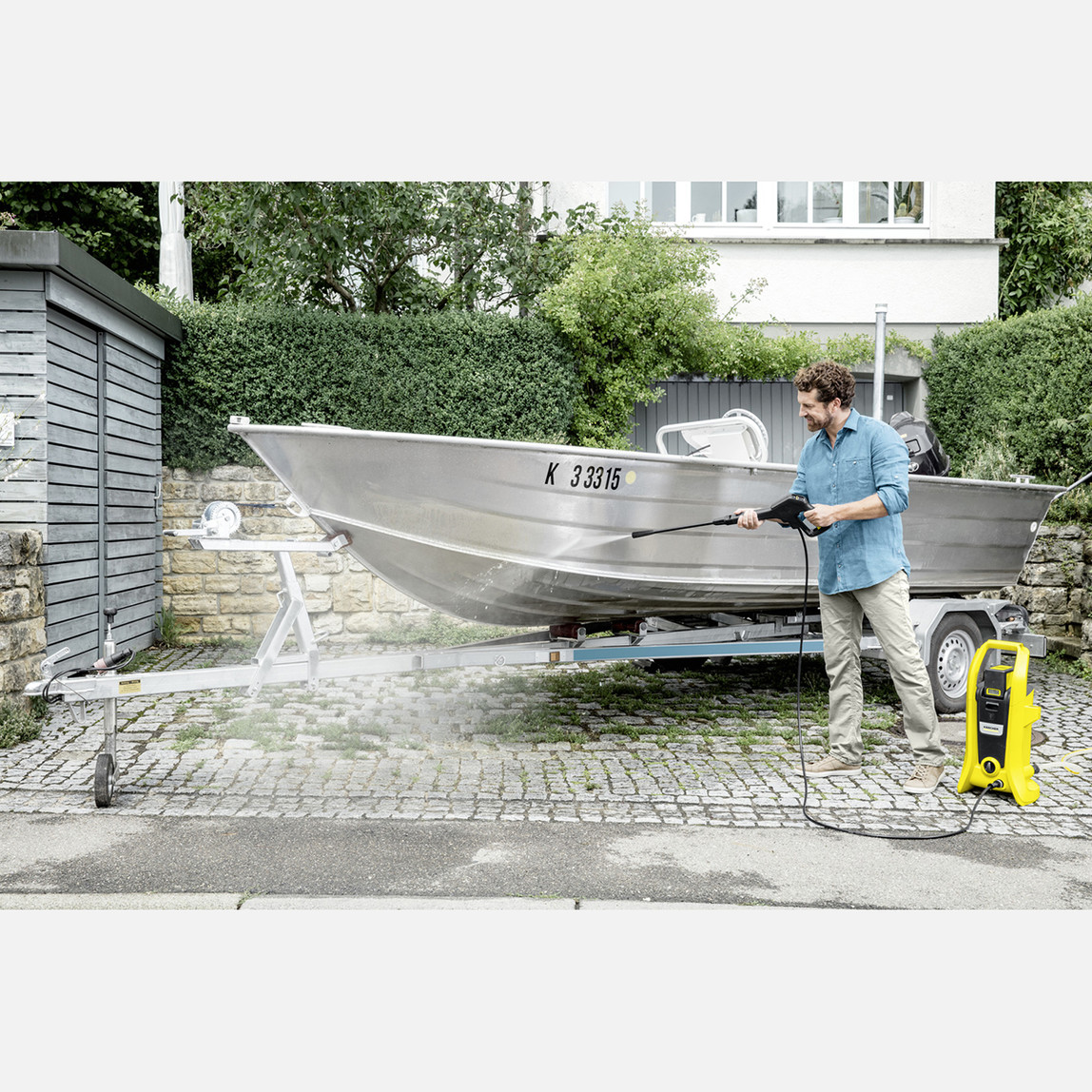    Karcher K2 36V 110 Bar Bataryalı Basınçlı Yıkama Makinesi  