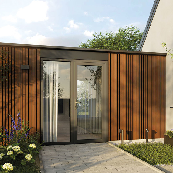 Vilo Fronto PVC Lamelli Duvar ve Tavan Paneli Altın Meşe