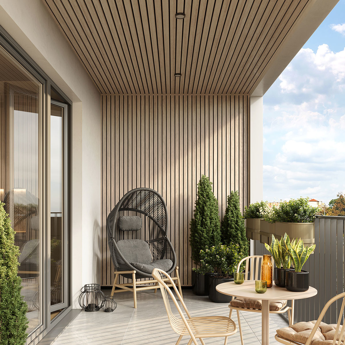    Vilo Fronto PVC Lamelli Duvar ve Tavan Paneli Açık Meşe 