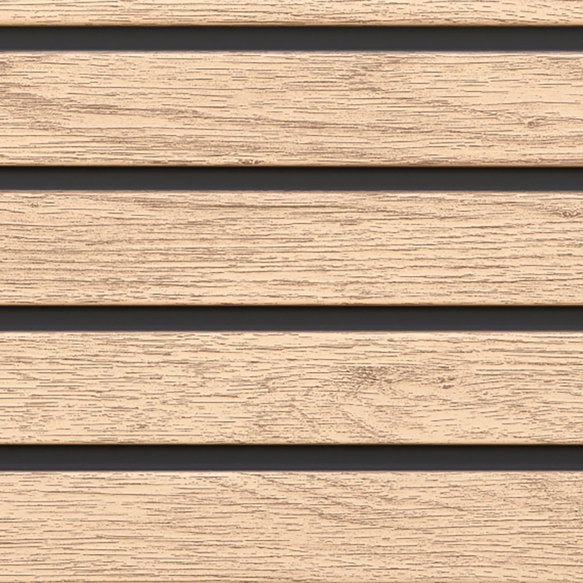    Vilo Fronto PVC Lamelli Duvar ve Tavan Paneli Açık Meşe 