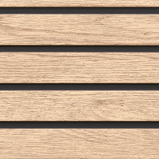 Vilo Fronto PVC Lamelli Duvar ve Tavan Paneli Açık Meşe