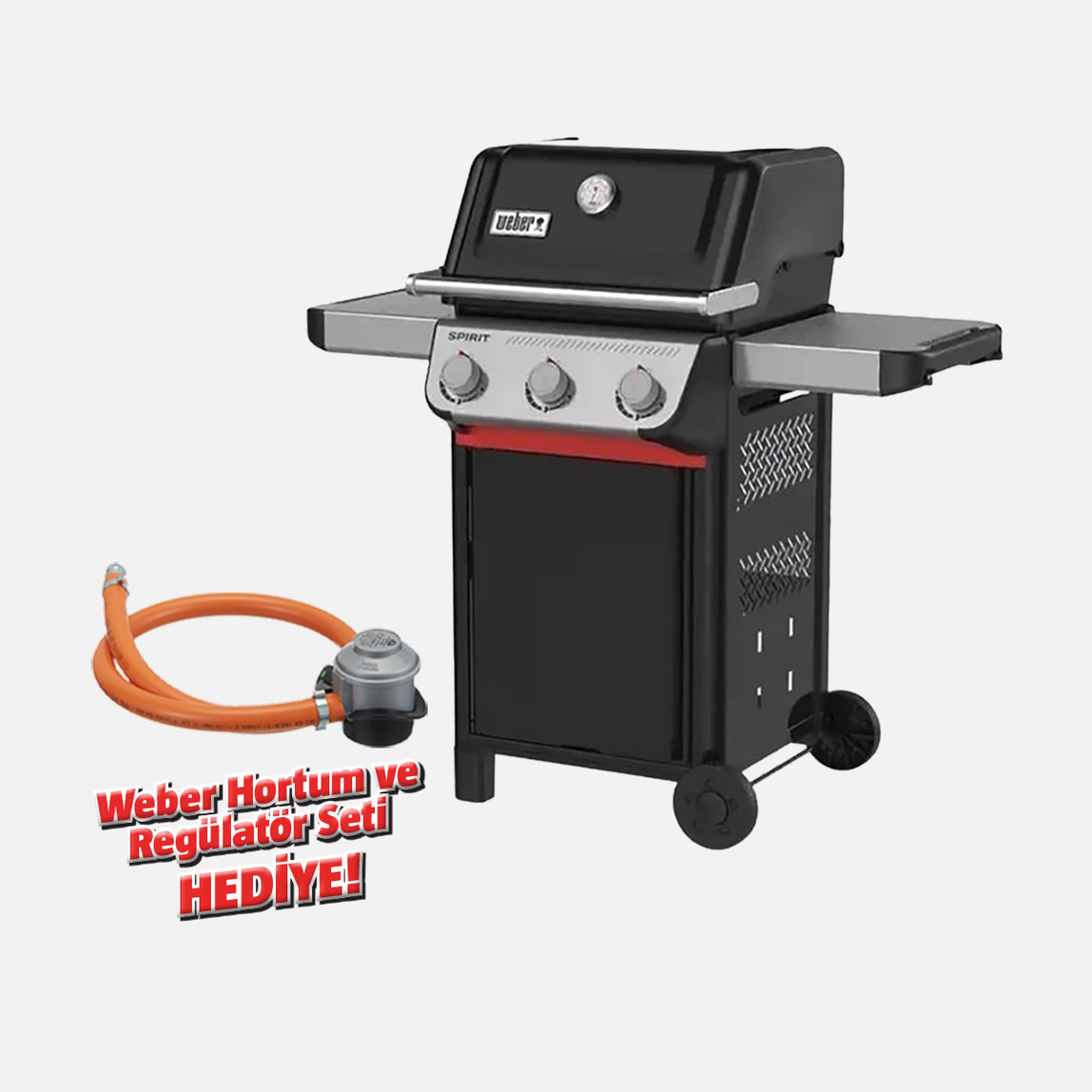    Weber Spirit Gazlı Barbekü Mangal E310 