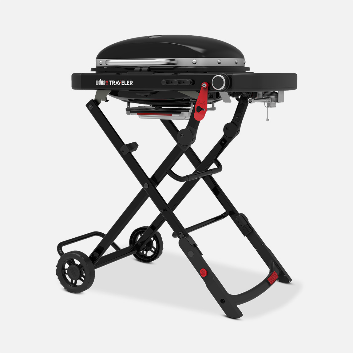    Weber Traveler Compact Gazlı Mangal Siyah  