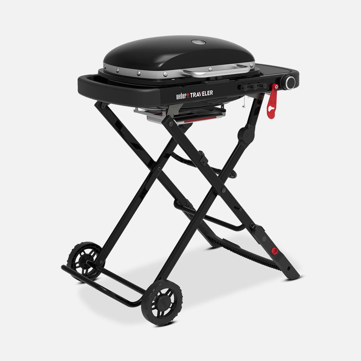    Weber Traveler Compact Gazlı Mangal Siyah  