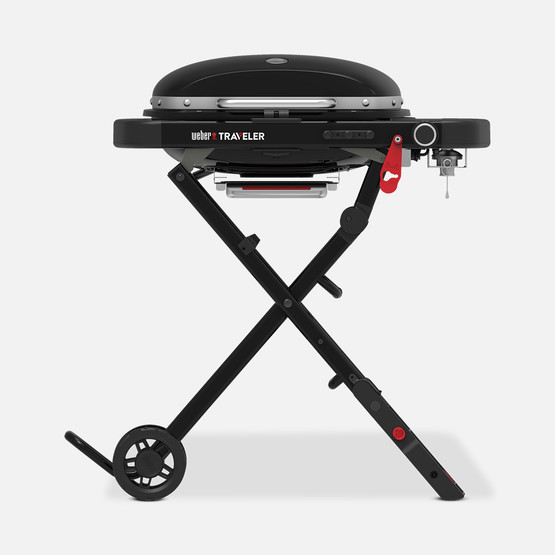 Weber Traveler Compact Gazlı Mangal Siyah 
