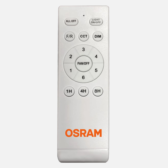  Osram Ceiling Blade Fan 18W 3 Kanatlı Siyah Kumandalı Tavan Vantilatörü