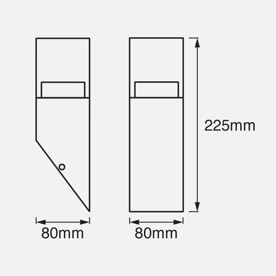    Ledvance Endura Style Crystal Torch Dış Mekan Aplik 