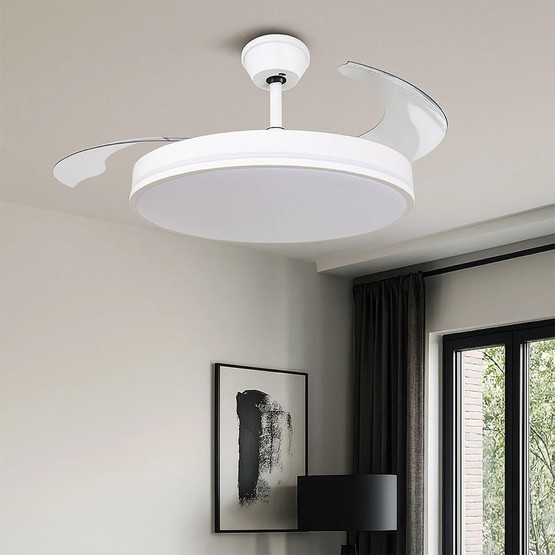 Osram Ceiling Wing Fan 36 Watt D105 Aydınlatmalı Uzaktan Kumandalı Tavan Vantilatörü