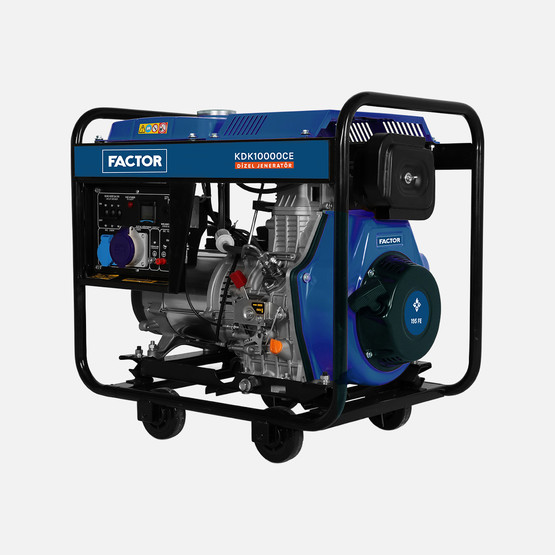 Factor KDK10000CE Dizel Monofaze Jeneratör 9.4kva