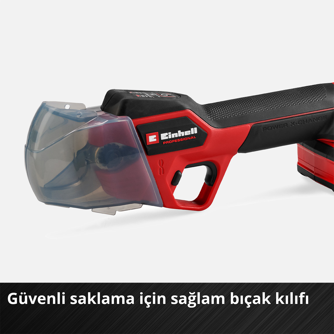    Einhell GP-LS 18/28 Li BL - Solo, Kömürsüz Akülü Budama Makası (Akü ve Şarj Cihazı Dahil Değildir) 