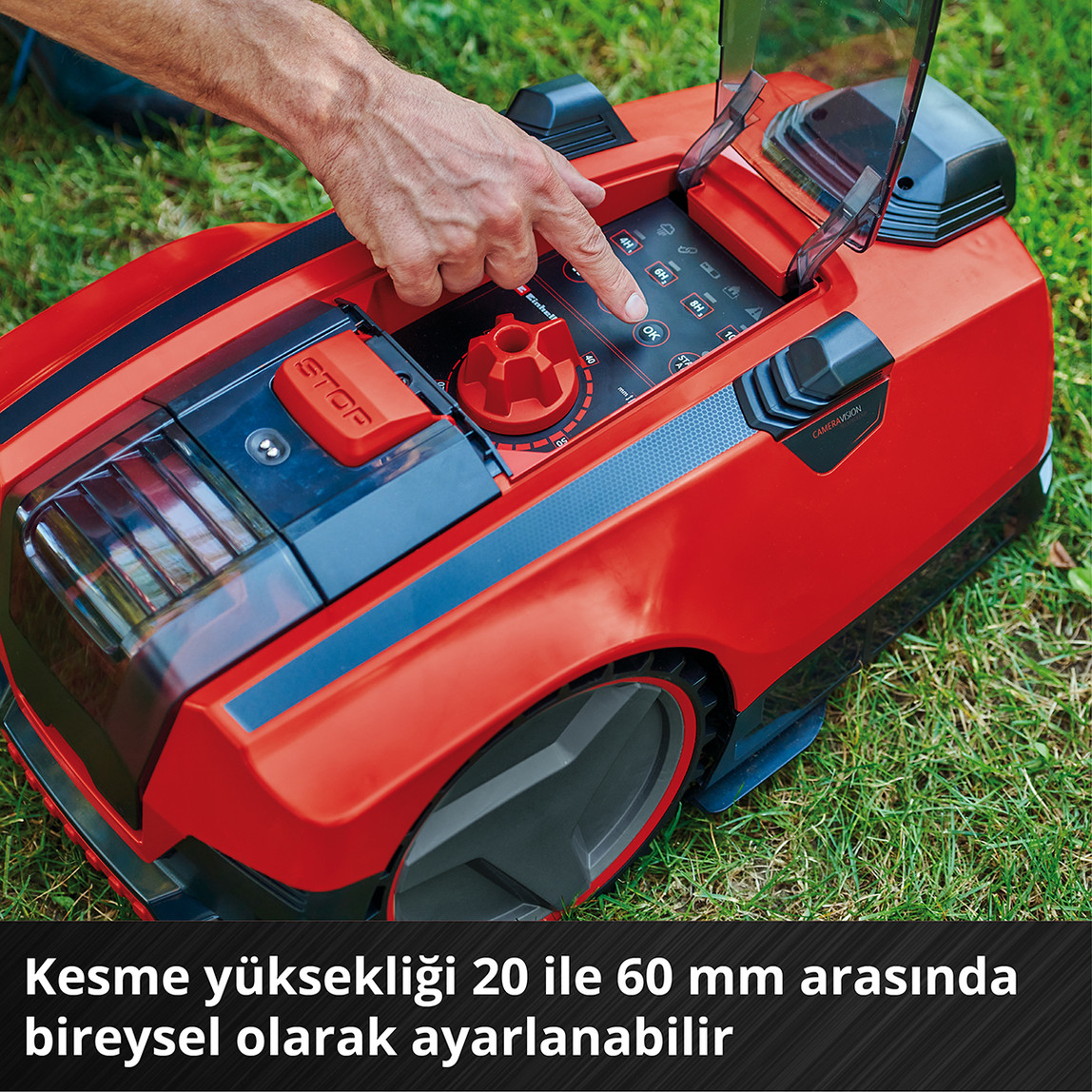    Einhell FREELEXO CAM 500 Robot Çim Biçme Makinesi 500 m² 
 