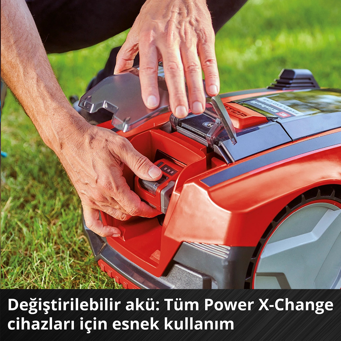    Einhell FREELEXO CAM 500 Robot Çim Biçme Makinesi 500 m² 
 