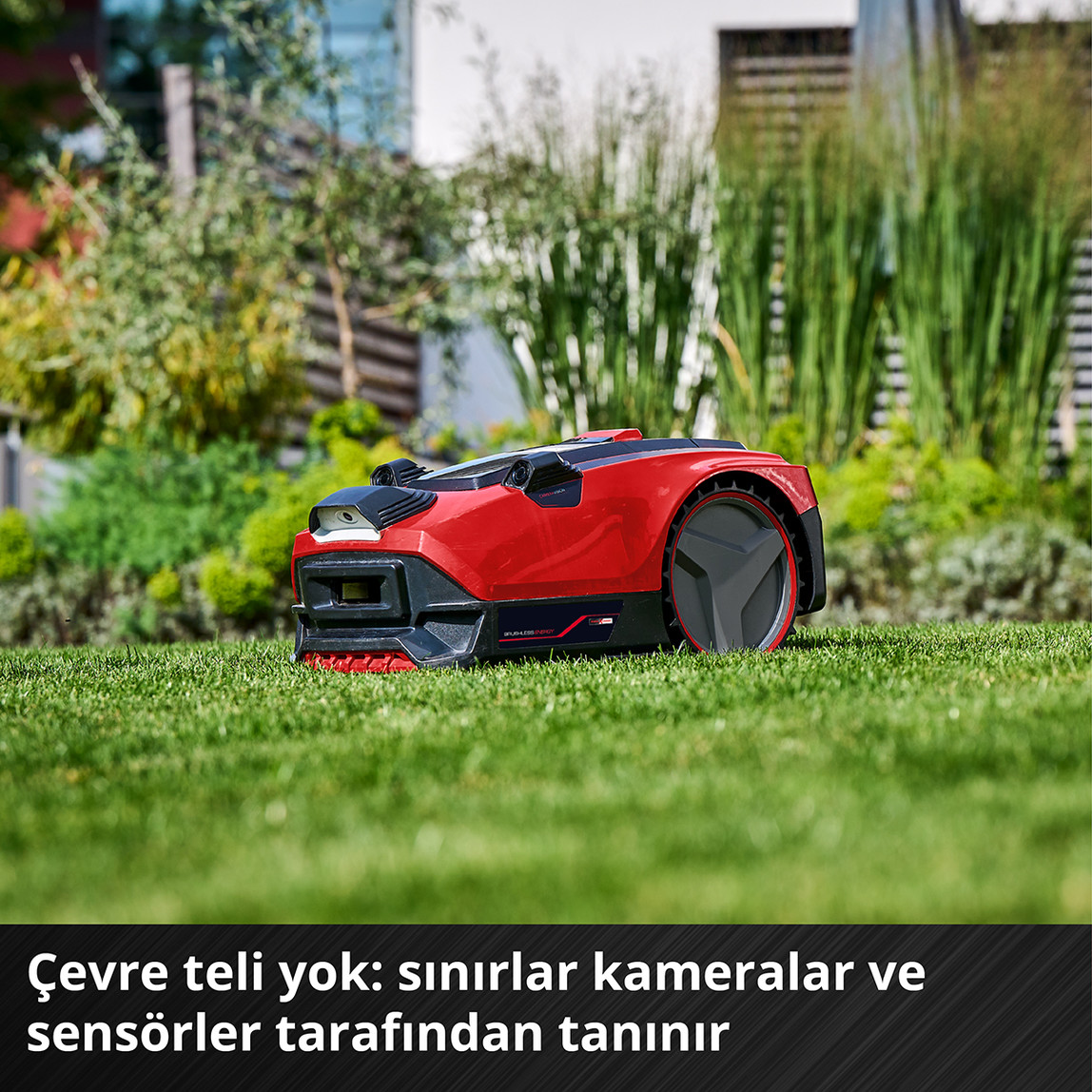    Einhell FREELEXO CAM 500 Robot Çim Biçme Makinesi 500 m² 
 