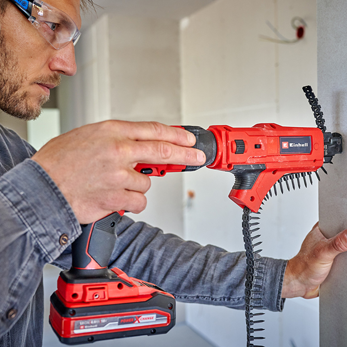    Einhell TE-DY 18'Li Alçıpan Vidalama Aparatı 