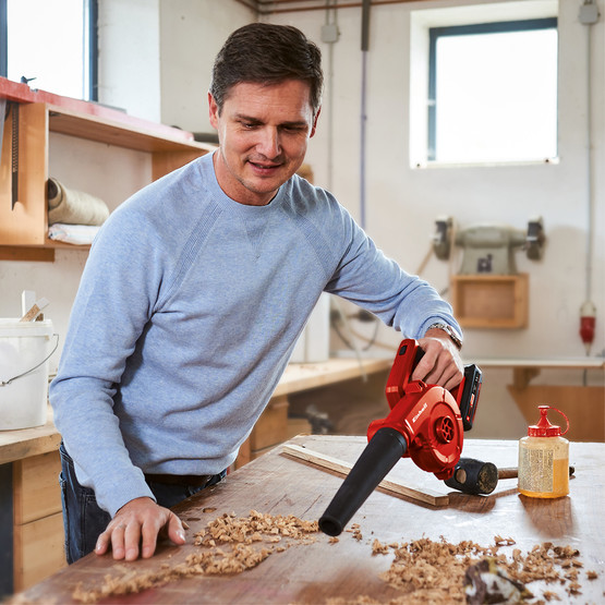 Einhell TE-CB 18/180 Li Solo Akülü Üfleme (Akü ve Şarj cihazı Dahil Değildir.)