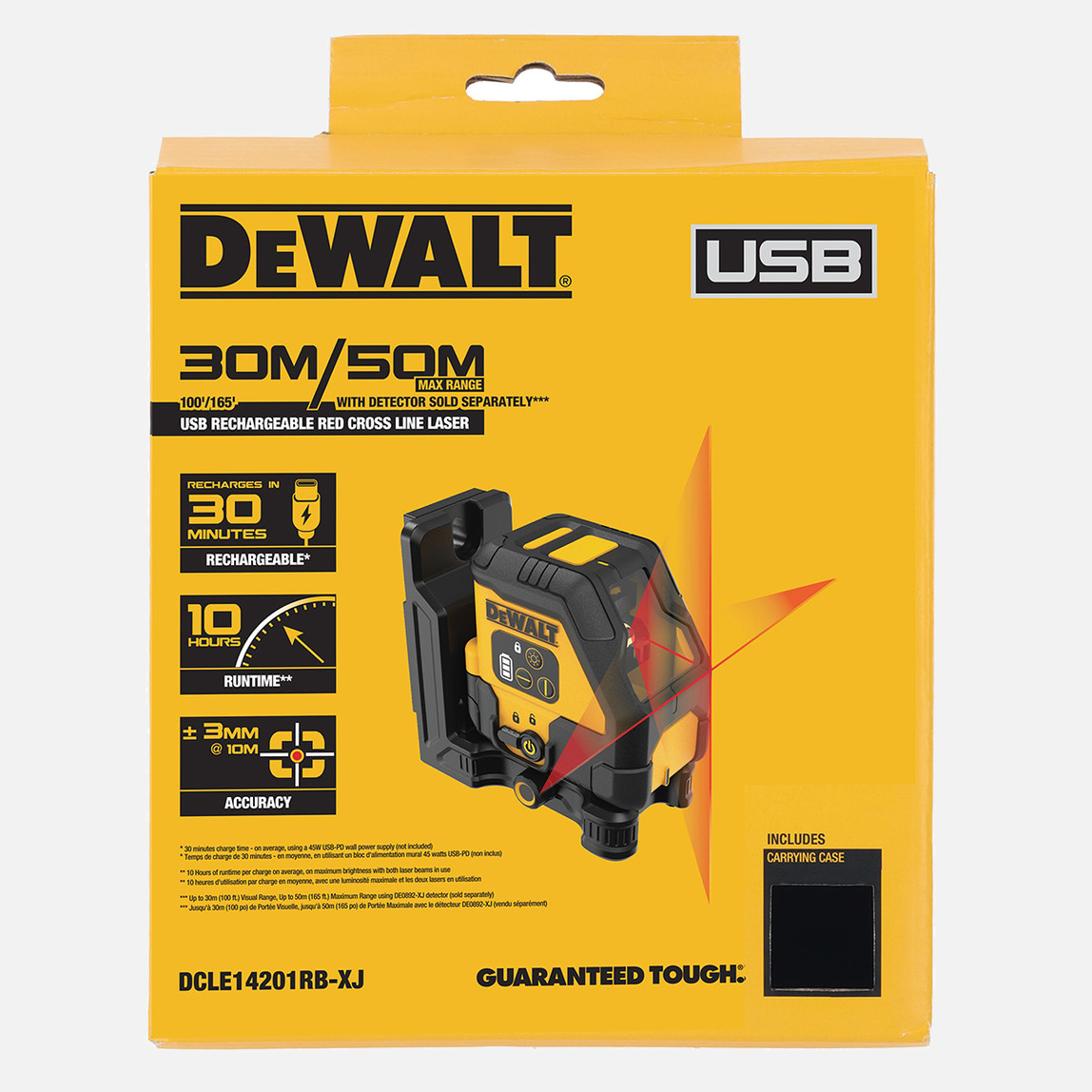    Dewalt DCLE14201RB-XJ Çizgi Lazer Kırmızı

 