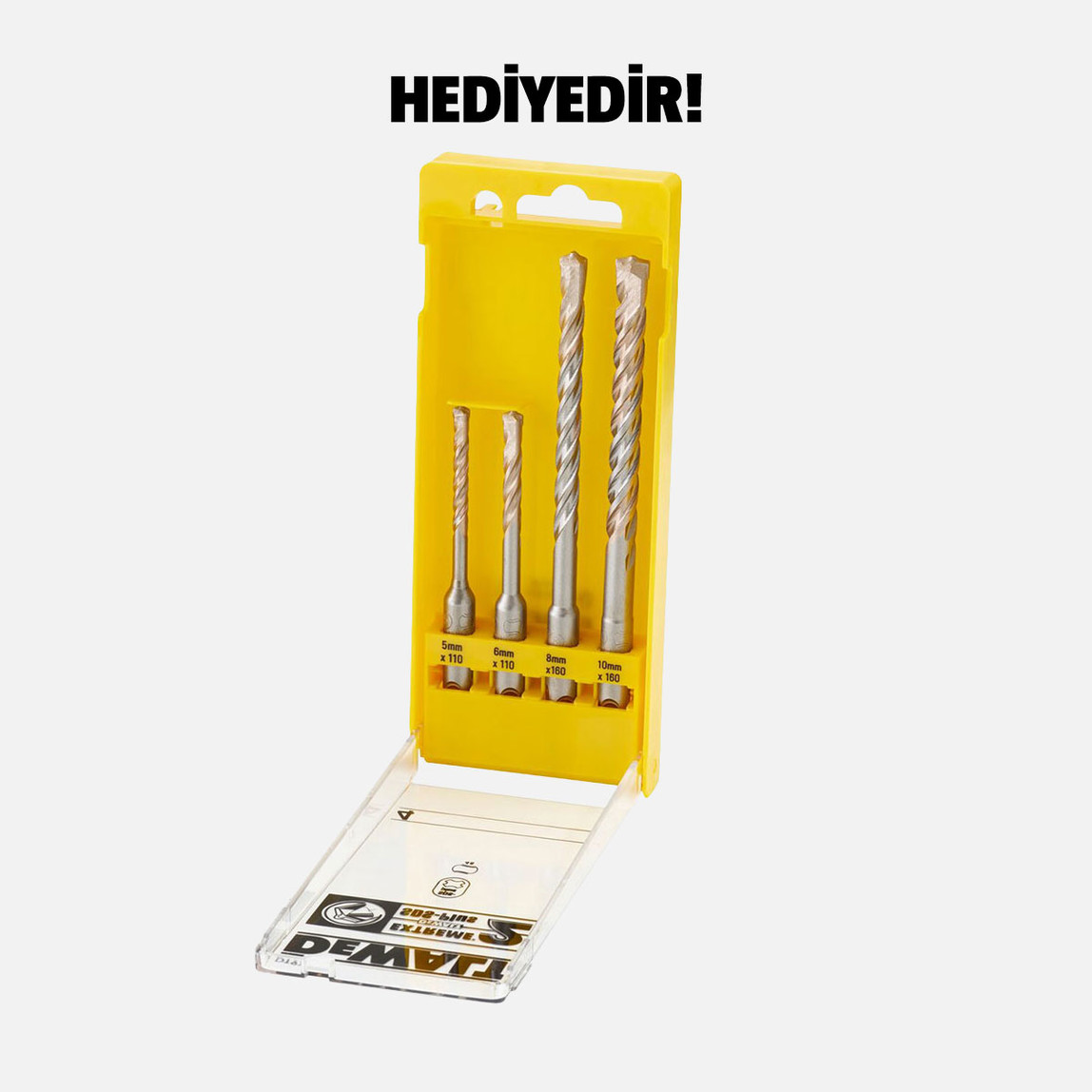    Dewalt DCK305P2T-QW 18V 5 Ah. Kömürsüz Makine Seti 