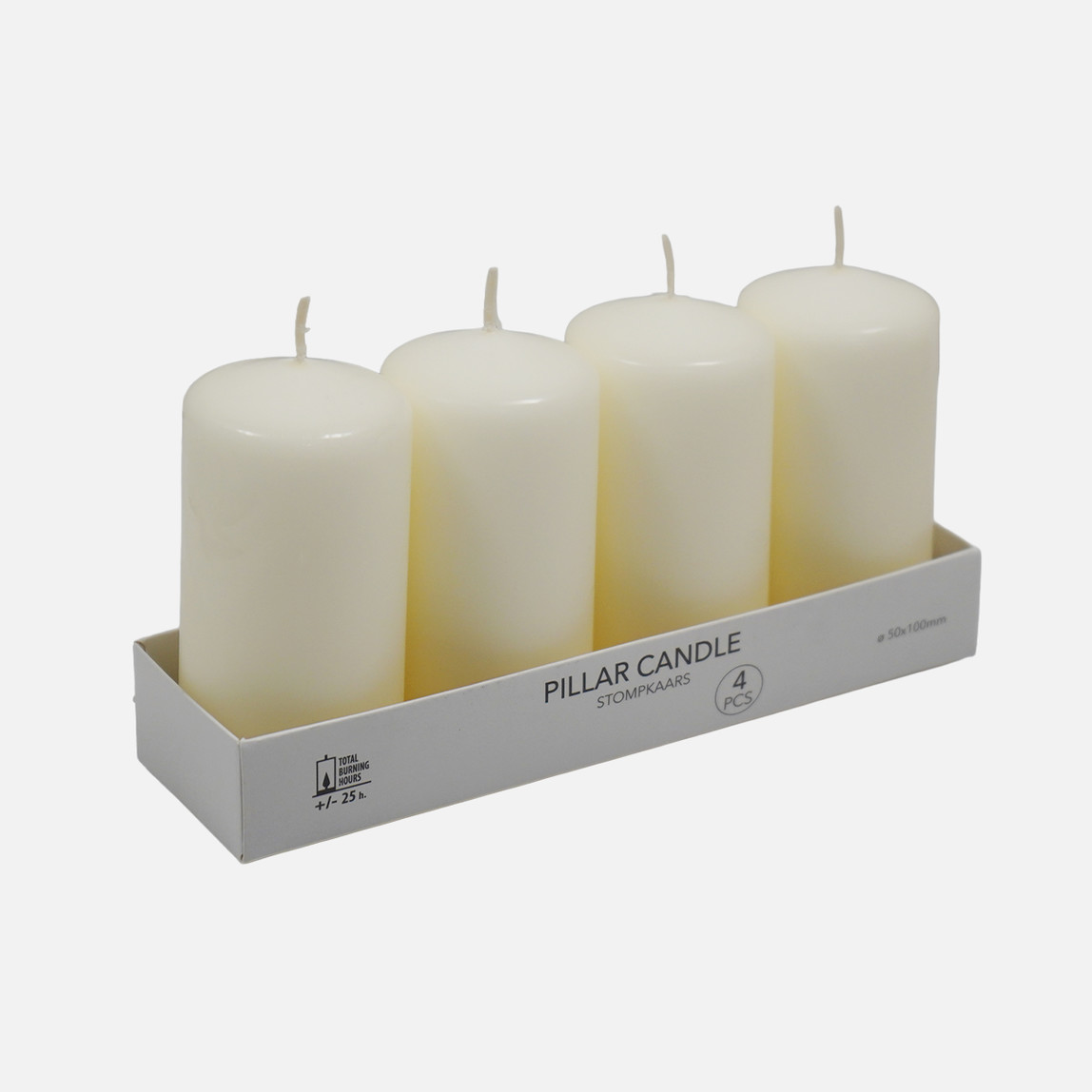    Mum Seti 4'lü Beyaz 