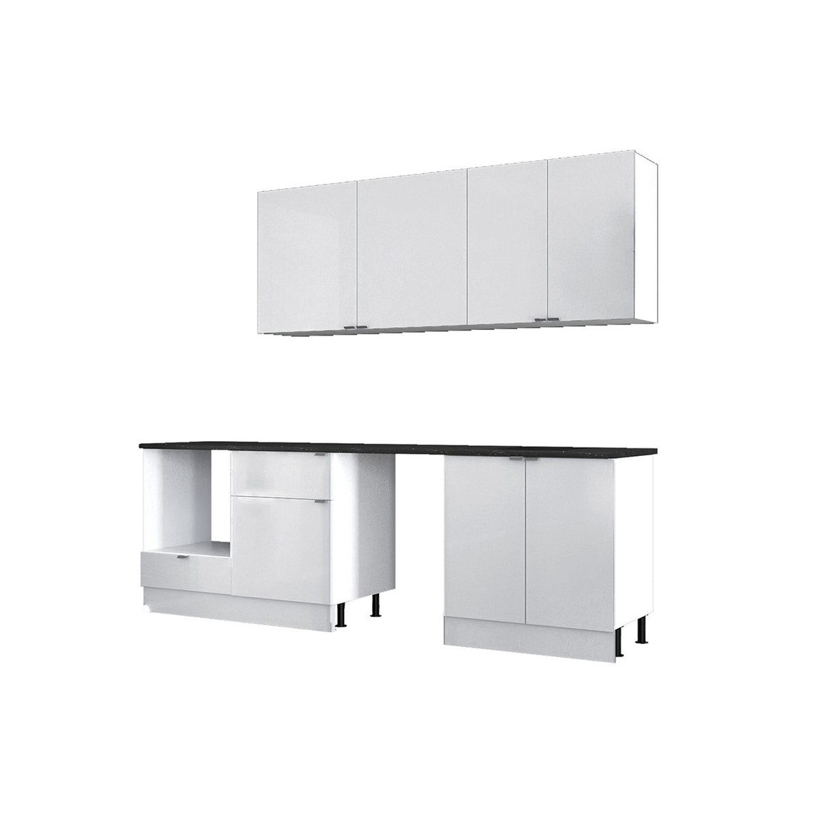    Fly Light MDF Mutfak Dolabı 260cm 