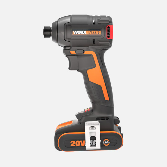 Worx WX265 20Volt 2.0Ah Li-ion Çift Akülü 200Nm Kömürsüz Profesyonel Şarjlı Darbeli Tornavida