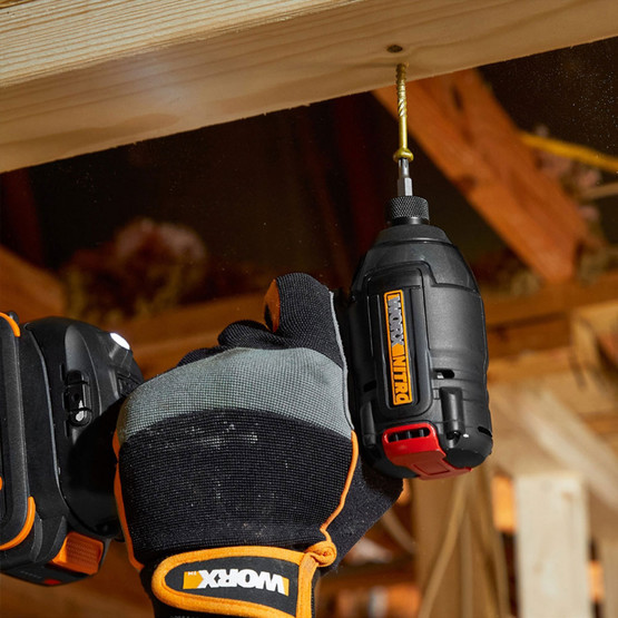 Worx WX265 20Volt 2.0Ah Li-ion Çift Akülü 200Nm Kömürsüz Profesyonel Şarjlı Darbeli Tornavida
