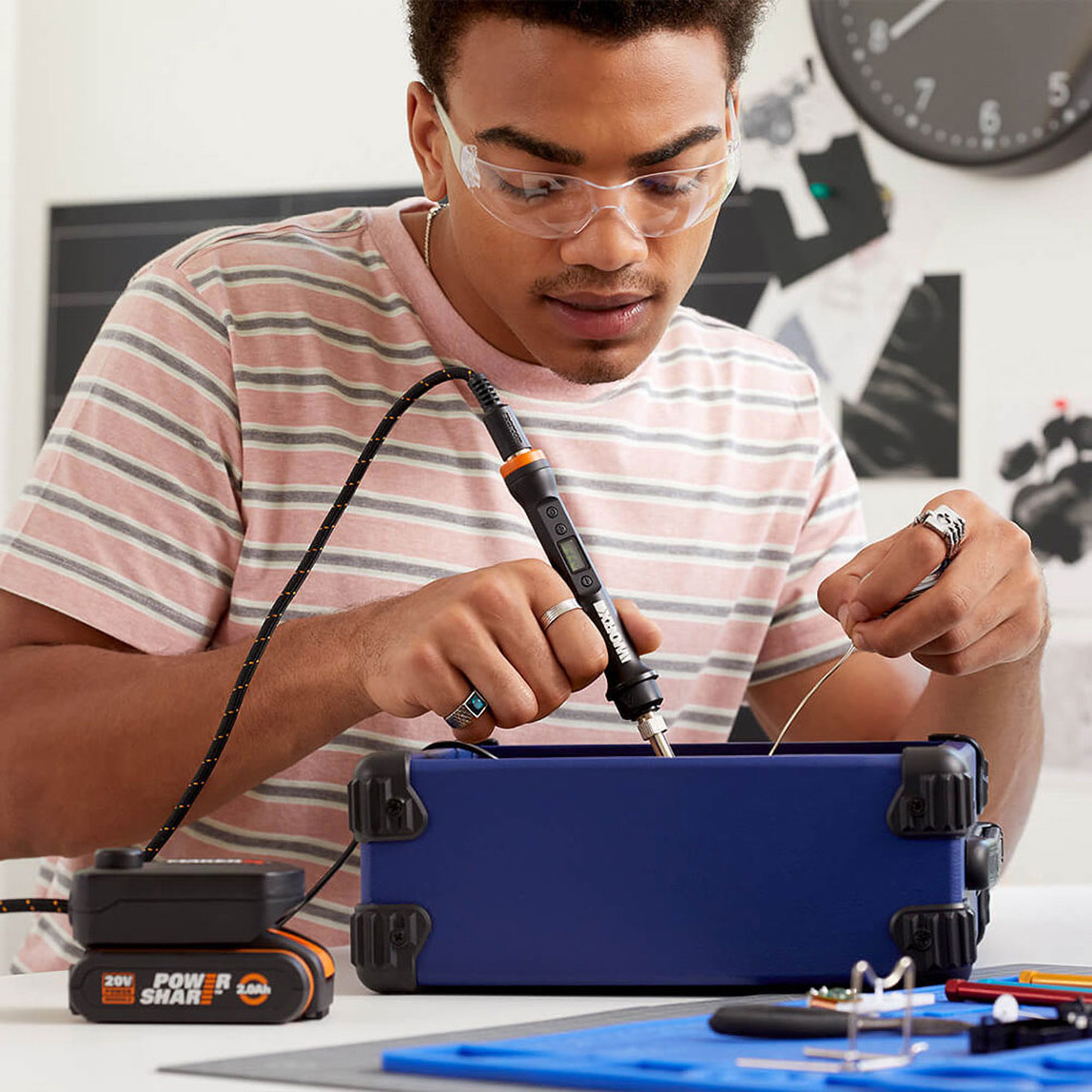    Worx WA7160 MAKERX 20Volt HUB Devir Ayarlı Adaptör (Akü ve Şarj Cihazı Dahil Değildir) 