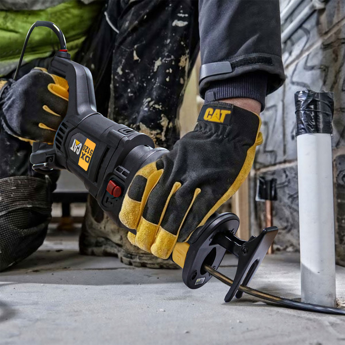    Cat DX5120 1200Watt Profesyonel Tilki Kuyruğu Testere  
