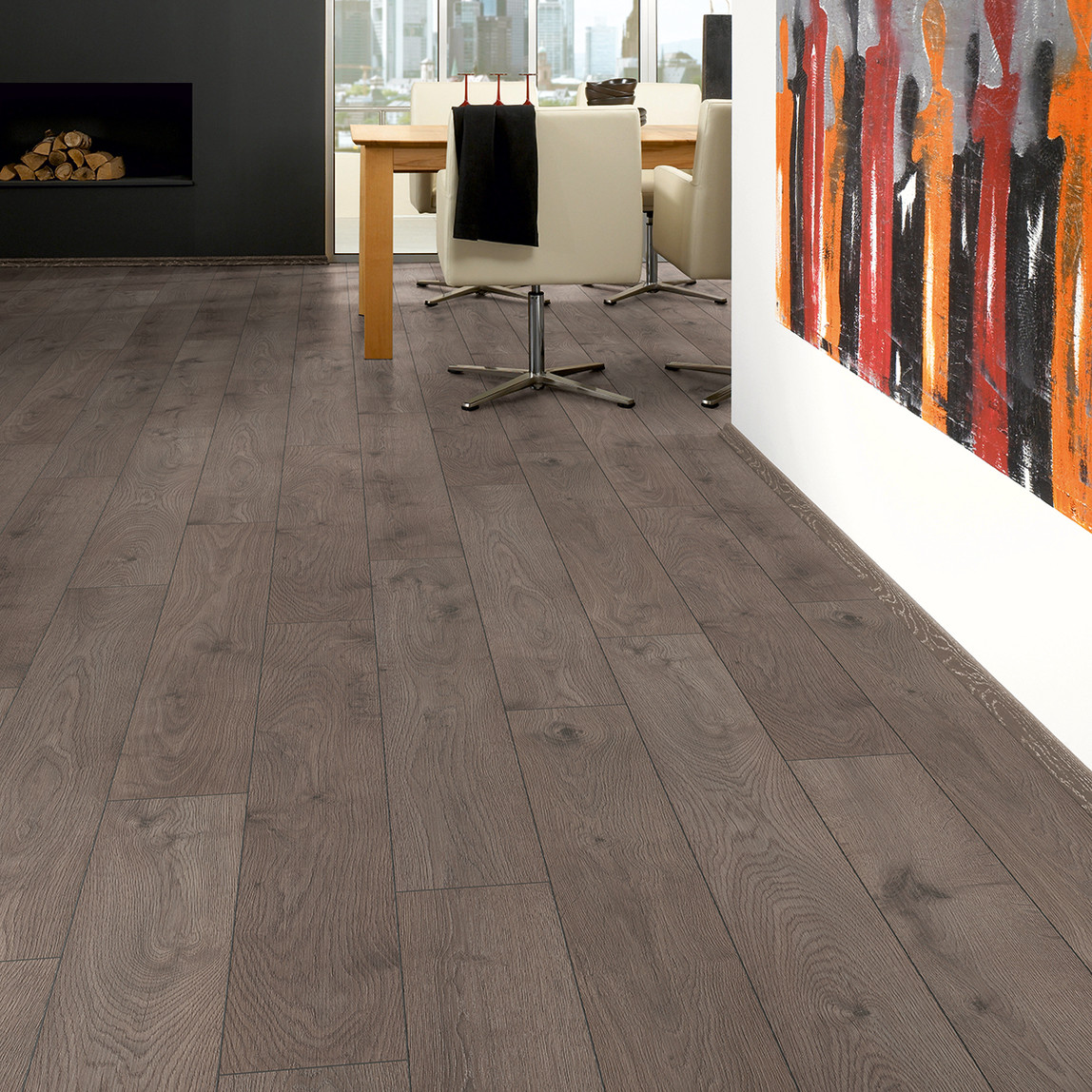    Krono Modera Koza 32. Sınıf Laminat Parke Derzli 1285x192x8 mm 2,22 m² 