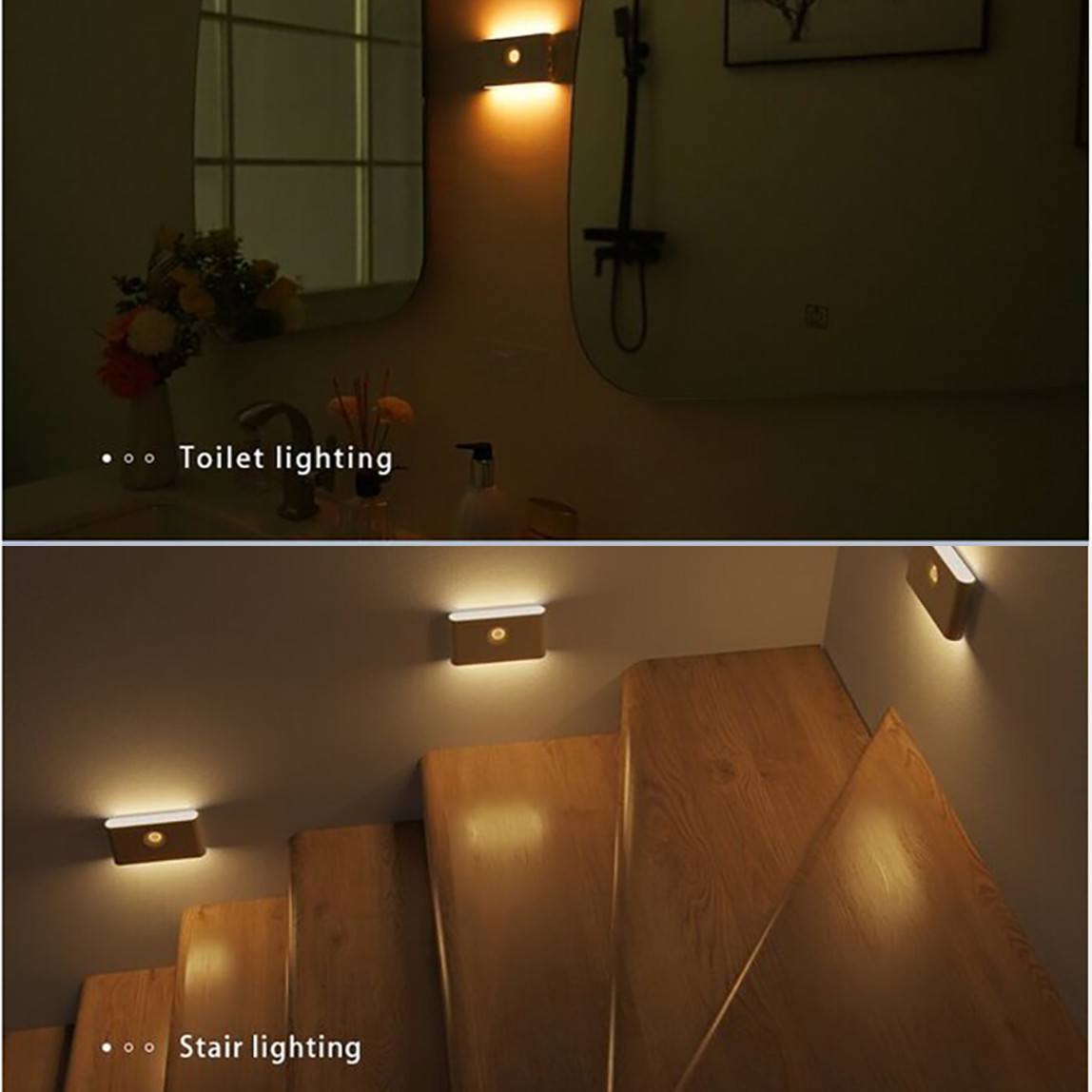    Dlc Led Usb Şarjlı Sensörlü Yatay Aplik 