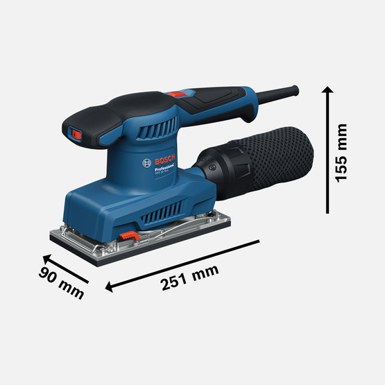 Bosch GSS 20-18 A Titreşimli Zımpara Makinesi