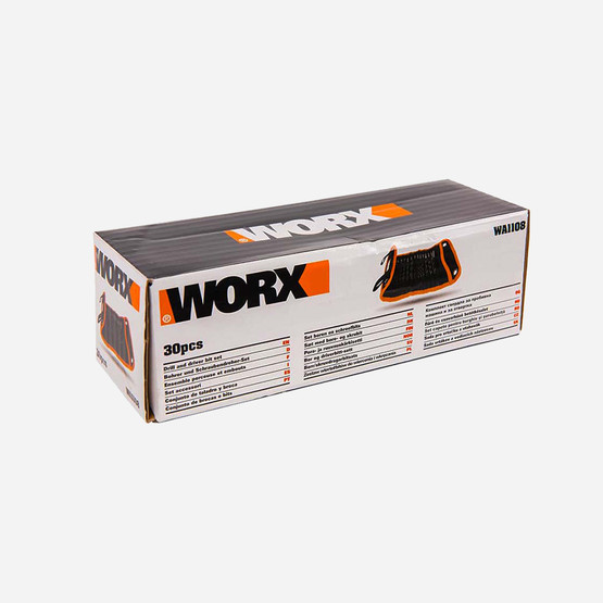 WORX WA1108 30 Parça Delme Vidalama Lokma Uç Seti