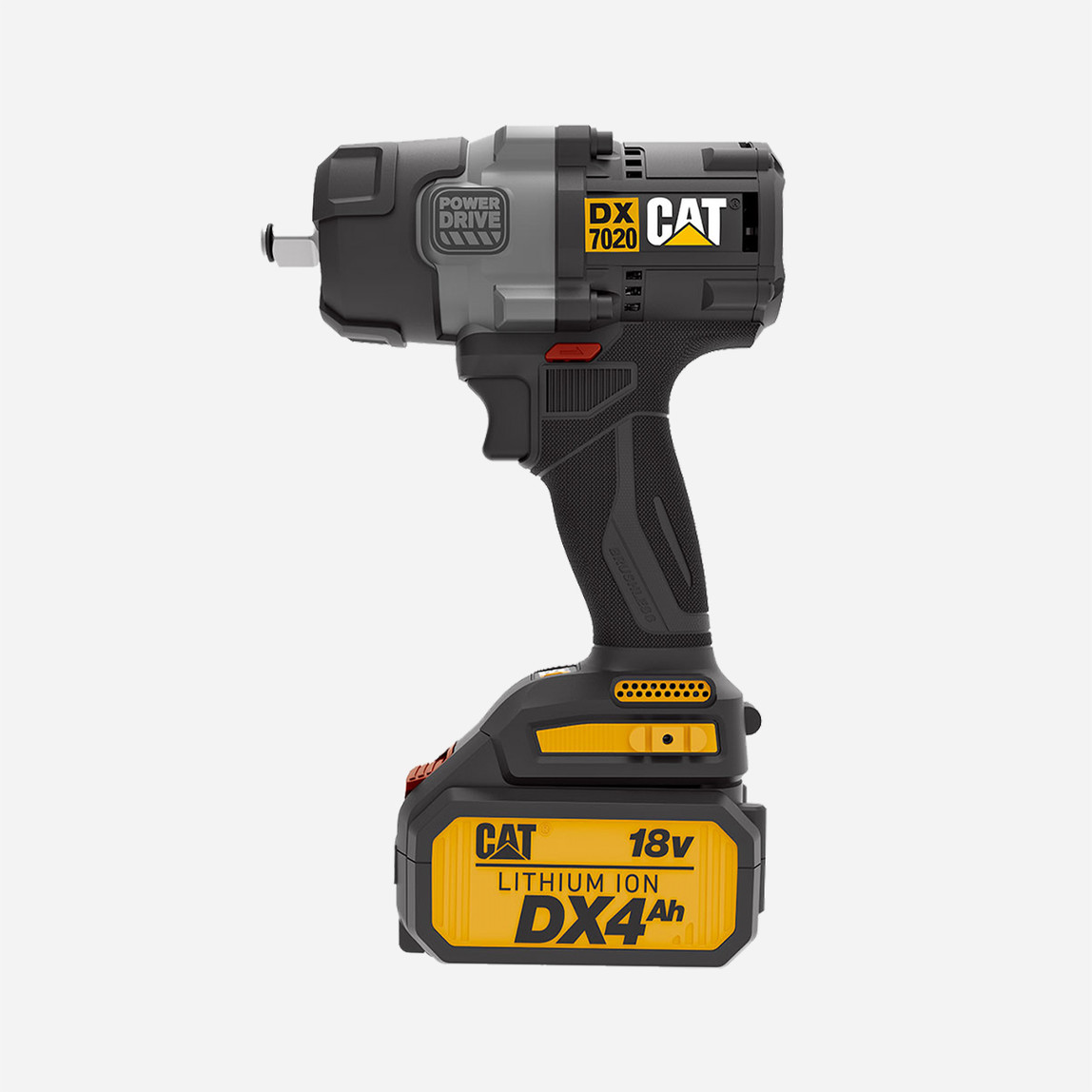    CAT DX7020 18Volt 4.0 Ah Çift Akülü Kömürsüz 700-880Nm Profesyonel Şarjlı Somun Sıkma 