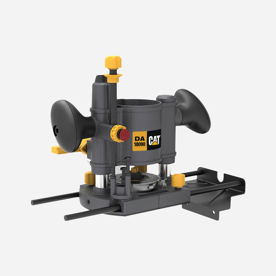 CAT DX82B.3 18Volt Şarjlı Kömürsüz 6mm Devir Ayarlı Profesyonel Avuç İçi El Frezesi Formika Tıraşlama (Akü ve Şarj Cihaz