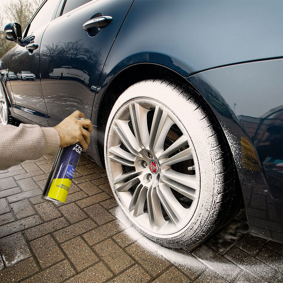    Michelin MC34327 520ml Lastik Parlatma ve L65 Bakım Köpüğü  