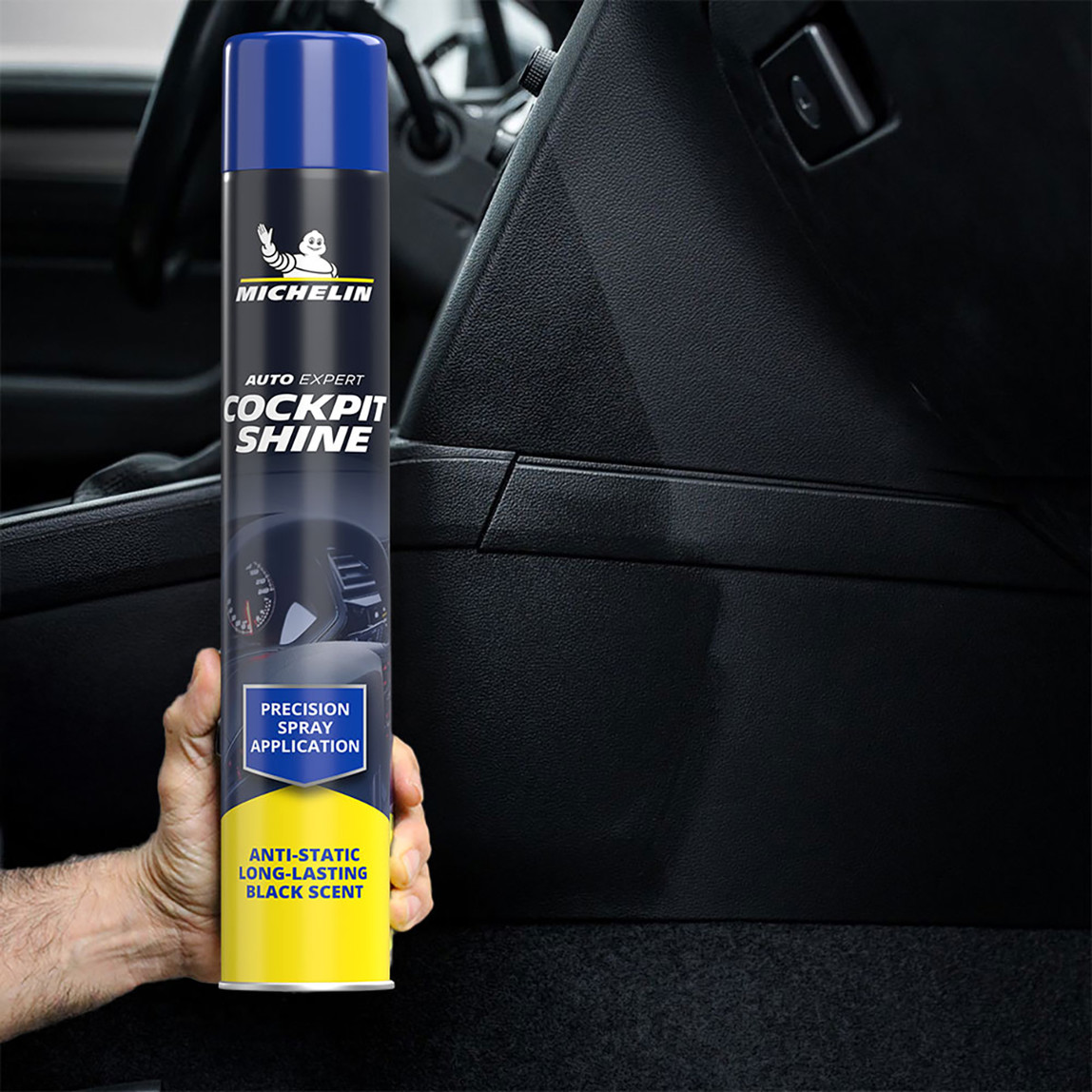    Michelin MC34334 750ml Torpido ve Kokpit Parlatma ve Bakım Spreyi Gizemli Aroma 