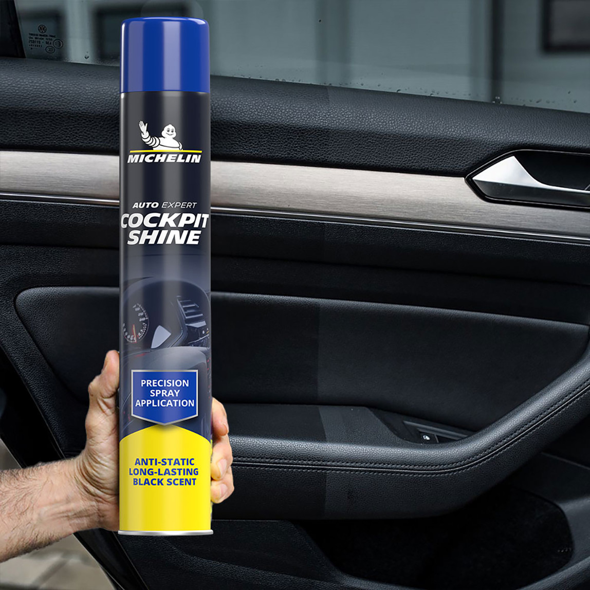    Michelin MC34334 750ml Torpido ve Kokpit Parlatma ve Bakım Spreyi Gizemli Aroma 