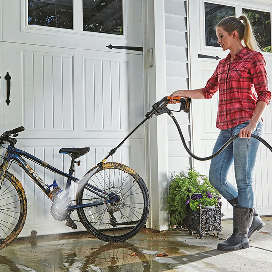 WORX WG620E.2 20Volt 2.0Ah. Li-ion 24 Bar Basınçlı Yıkama Tabancası (4 Parça Yıkama Seti)