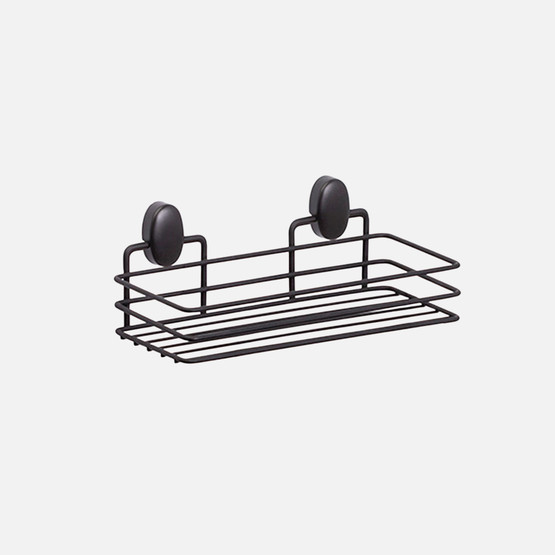 Okyanus Home Dübelli Dikdörtgen Raf Siyah