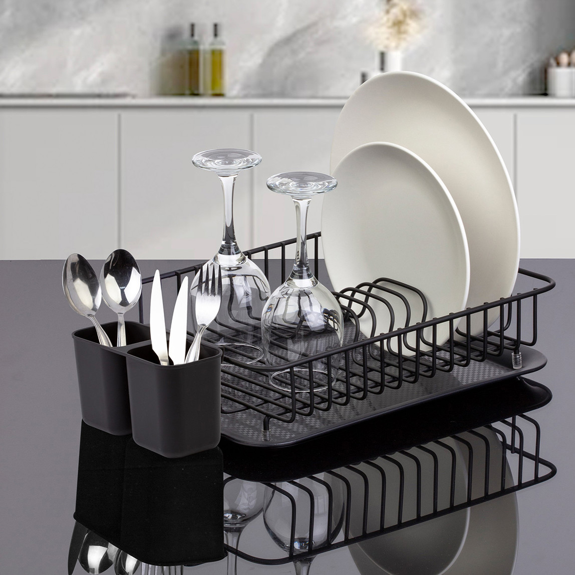    Okyanus Home Bulaşıklık Siyah 