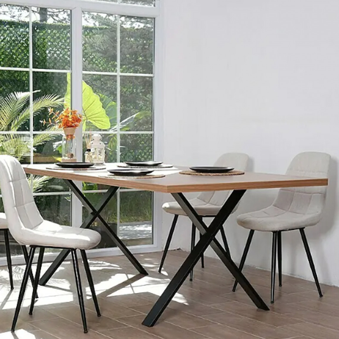    Ferforje Masa Ayağı 2'li Set  