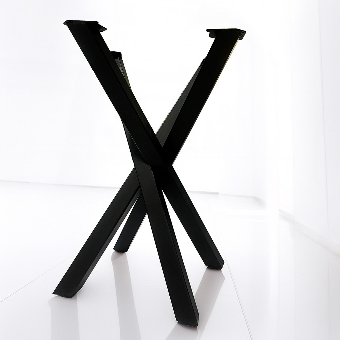    Ferforje Örümcek Masa Ayağı 40x60 Profil  