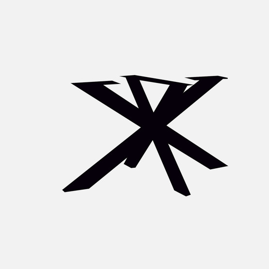 Ferforje Örümcek Masa Ayağı 40x60 Profil 