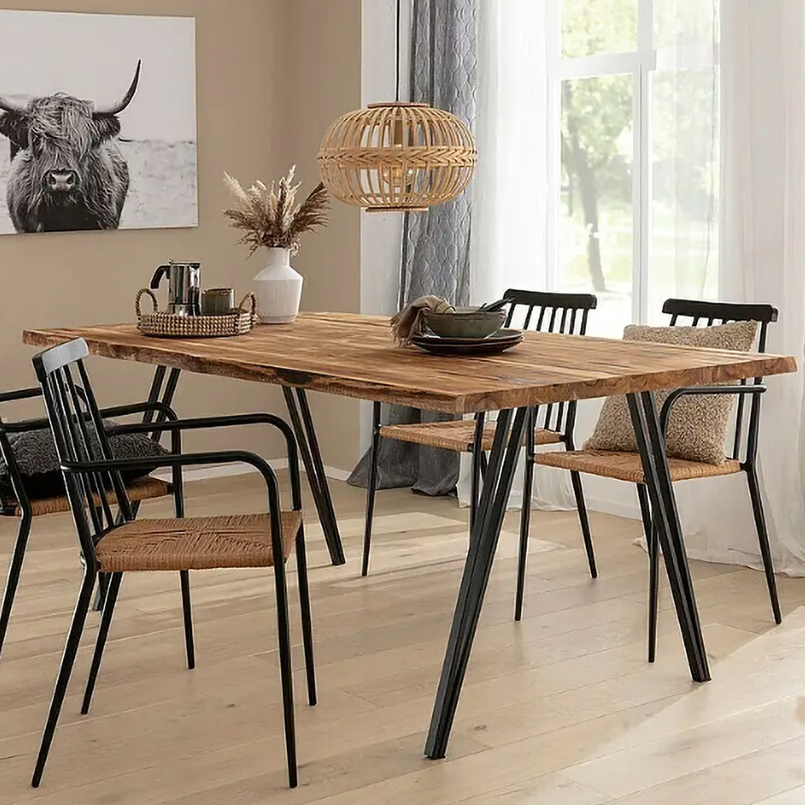    Ferforje Masa Ayağı 4'lü Set  