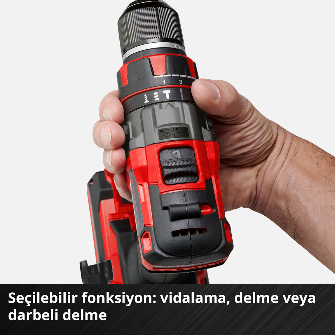    Einhell Profesyonel 2'li Makine Seti (TP-CD 18/80 Li-i BL  ve TP-CI 18/250-C Li BL) 