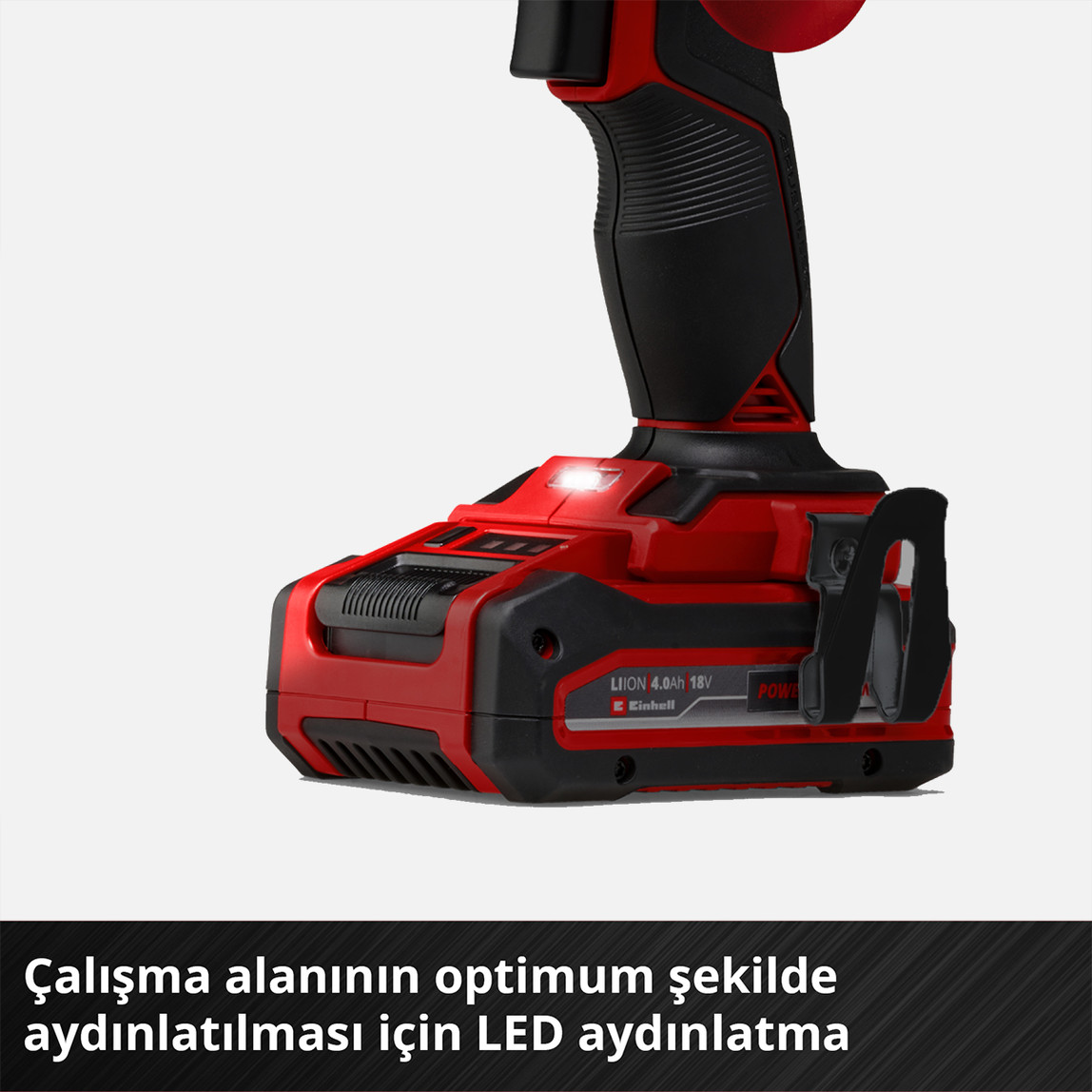    Einhell Profesyonel 2'li Makine Seti (TP-CD 18/80 Li-i BL  ve TP-CI 18/250-C Li BL) 