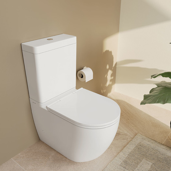 VitrA S55 Round Oval Klozet Takımı