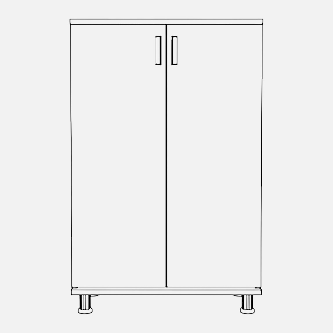    Movemo CM142 Çam Mola Çok Amaçlı Dolap 