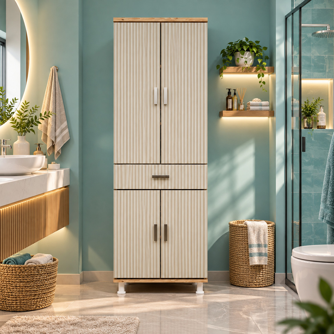    Movemo CD119 Çam Dor Çok Amaçlı Dolap 