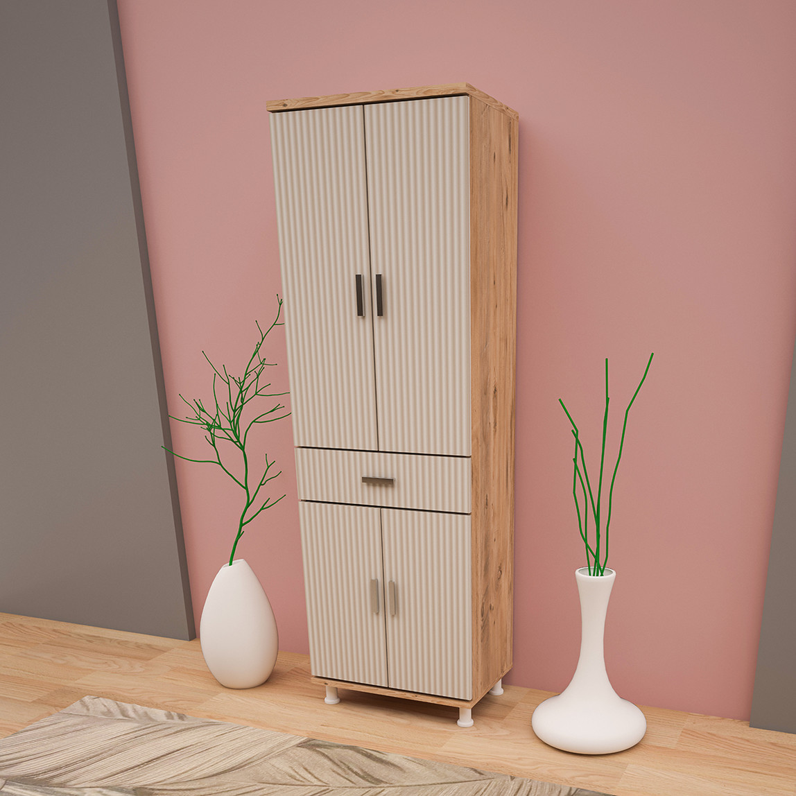    Movemo CD119 Çam Dor Çok Amaçlı Dolap 